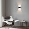 Contemporary Decorative Waterproof Black Aluminum Wall Lamp for Indoors and Outdoors - Sleek Design - Energy-Efficient LED Light Fixture for Porch, Patio, Garden, and More - Stylish Lighting Solution, Long-lasting LED Bulb.